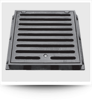 REŠETKA KANALSKA RAVNA NA VIJAK 400X400 C250 701SR